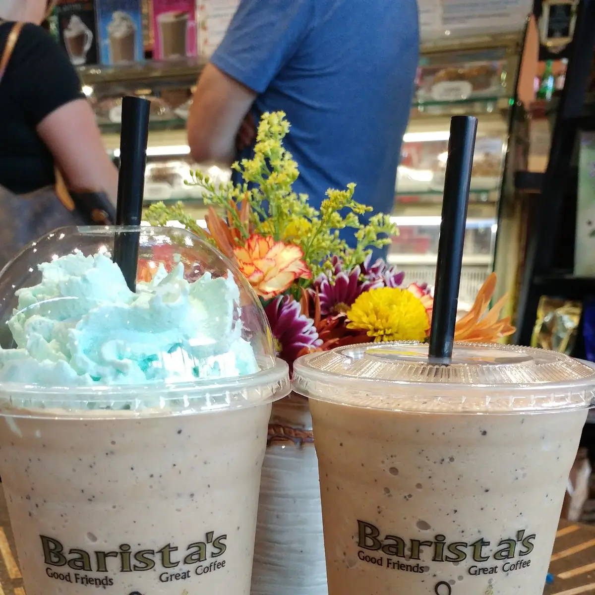 Chocolate Chip with Mint Whip Cream