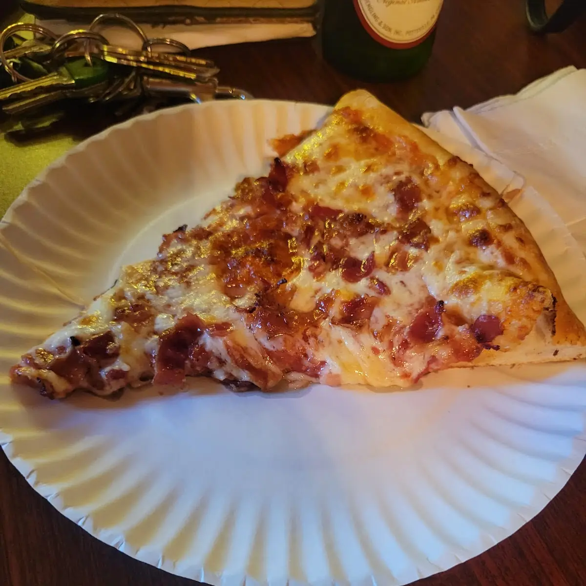 Pizza with Bacon Pizza