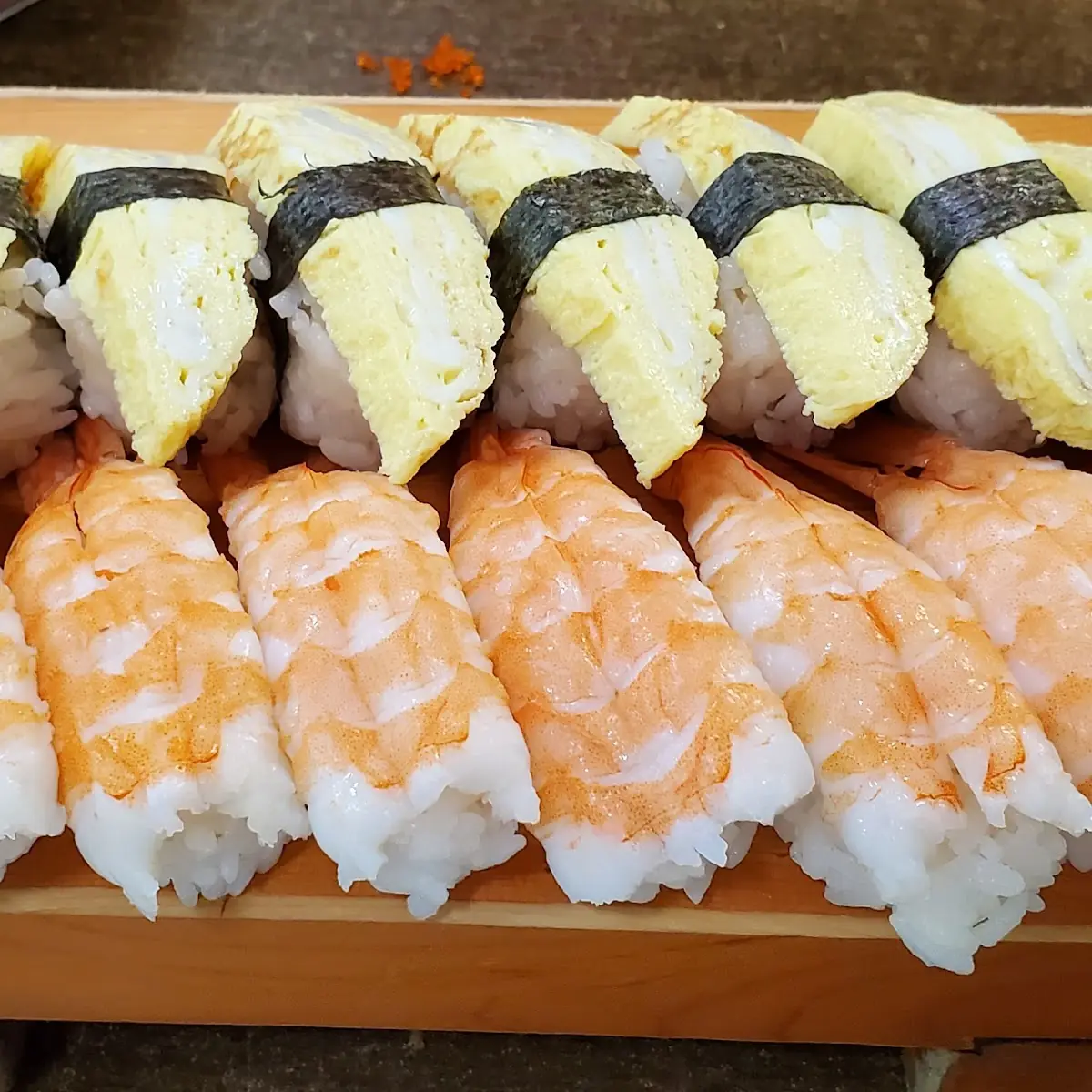 Tamago & EBI Nigiri