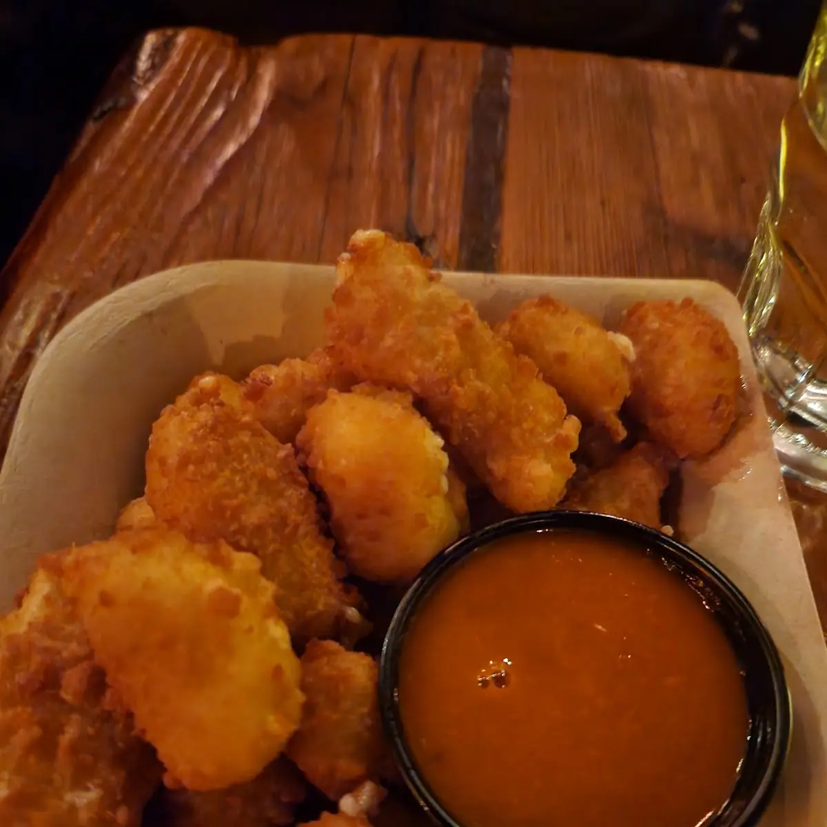 Fried Cheddar Cheese Curds