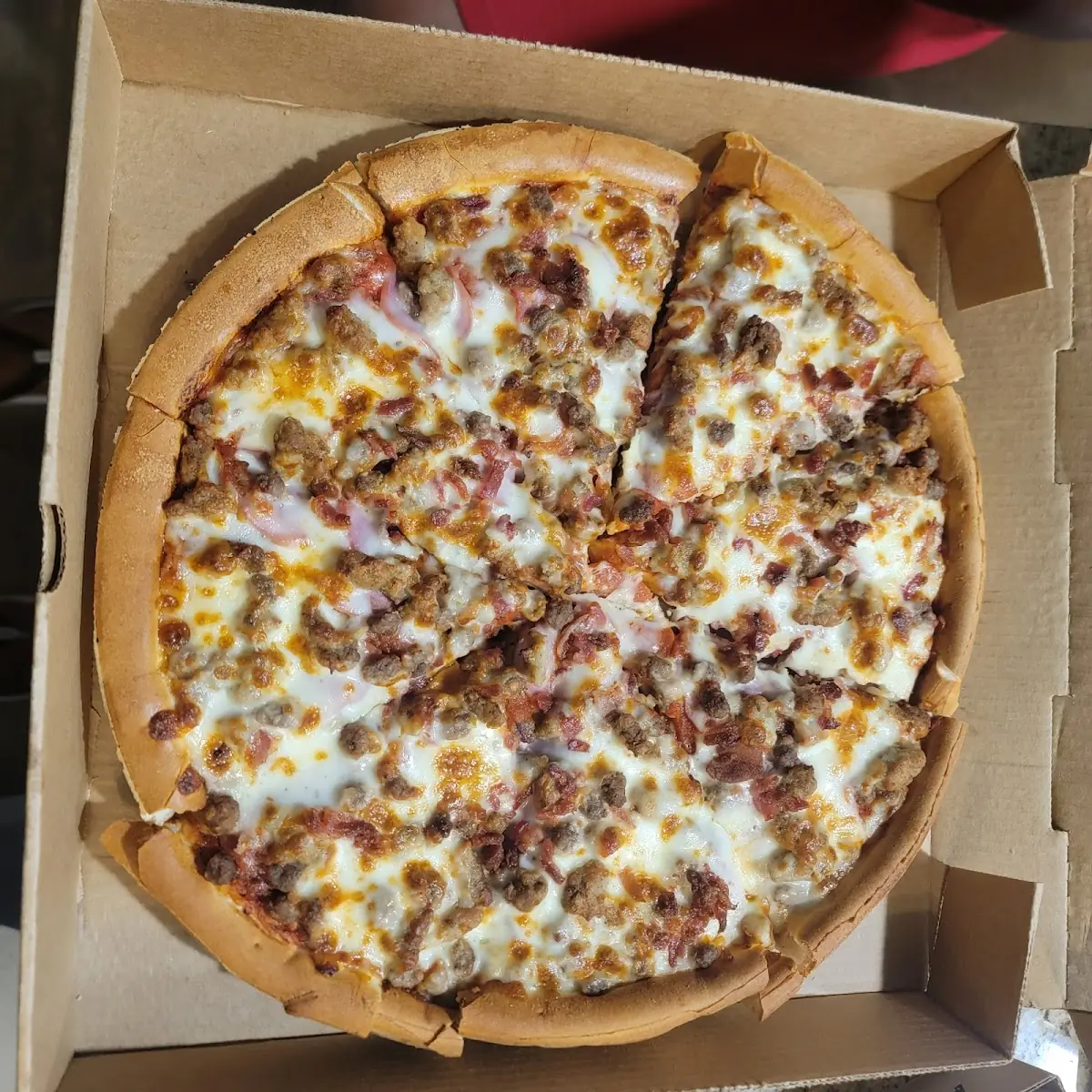 Individual Sausage Pizza