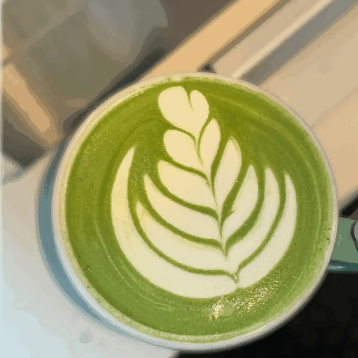 Oat Milk Matcha Latte