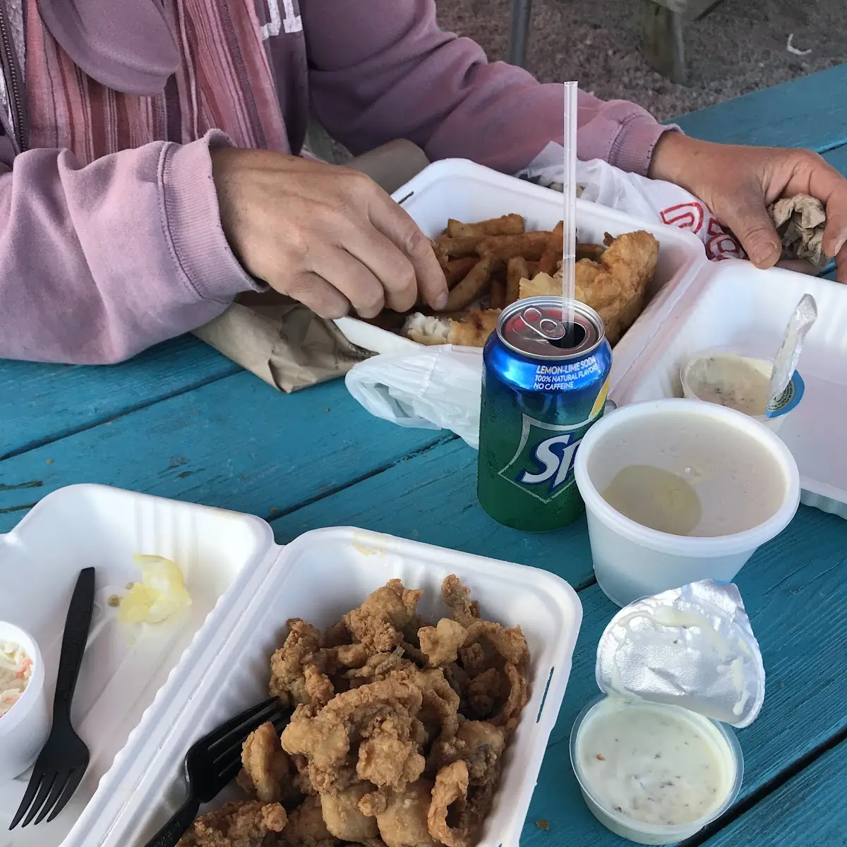 Clams Fish & Chips