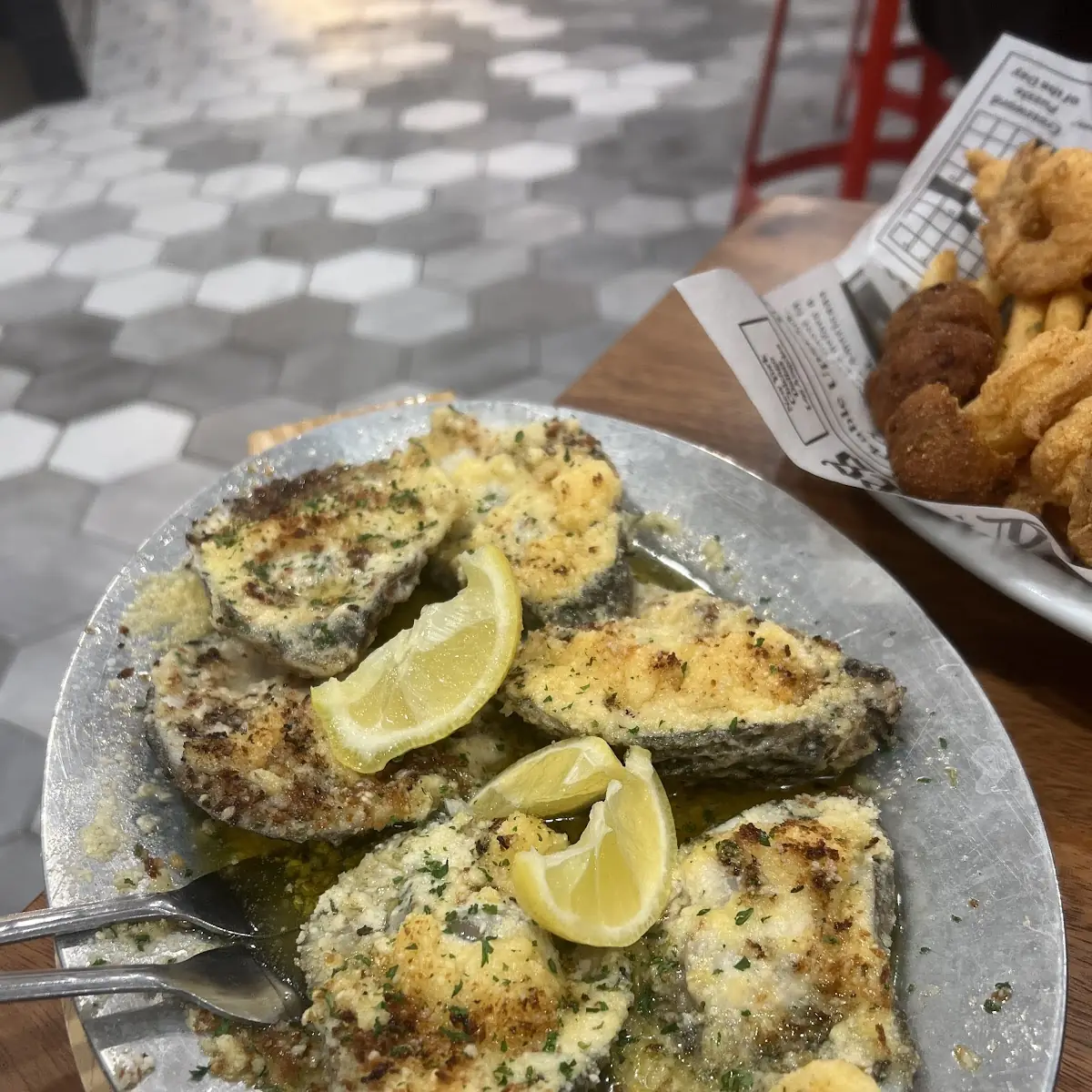 Oysters Rockefeller