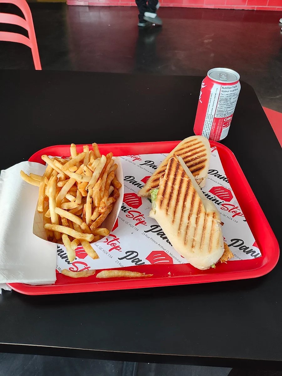 Panini Poulet, PANINI STOP