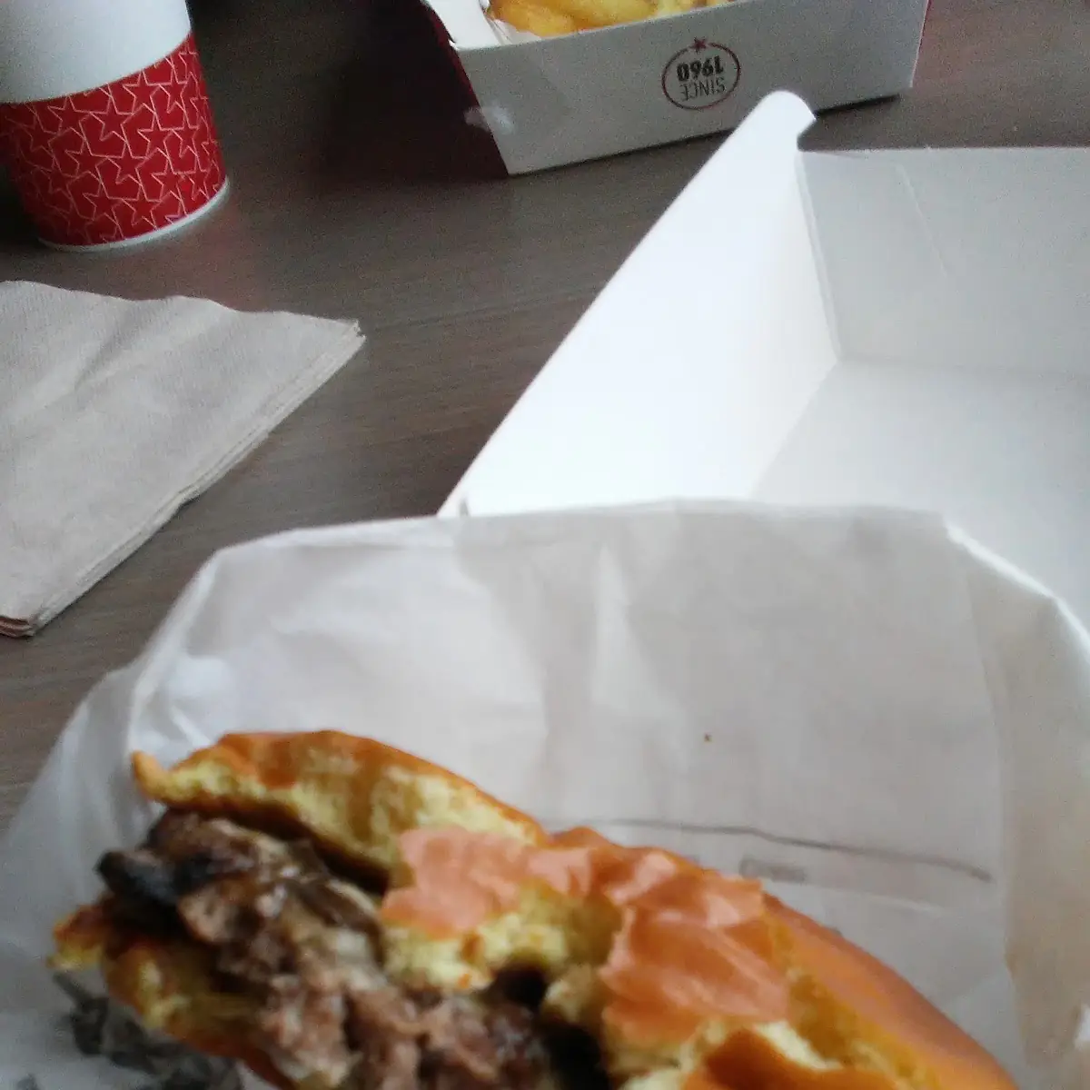 Swiss Mushroom Burger