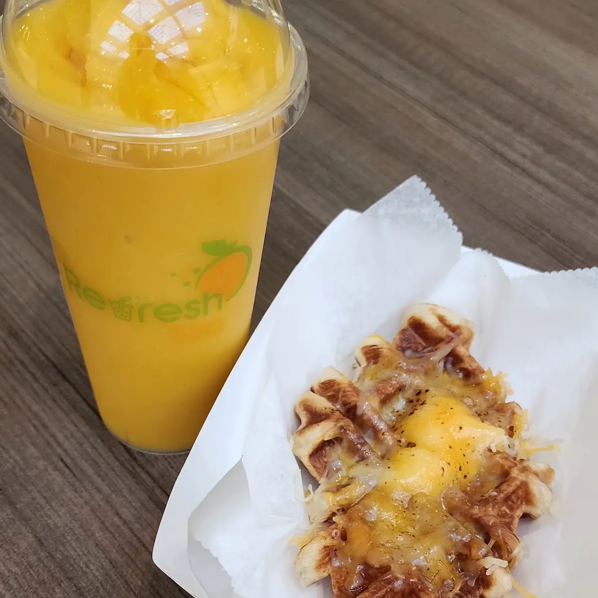 Mango Cheese Foam