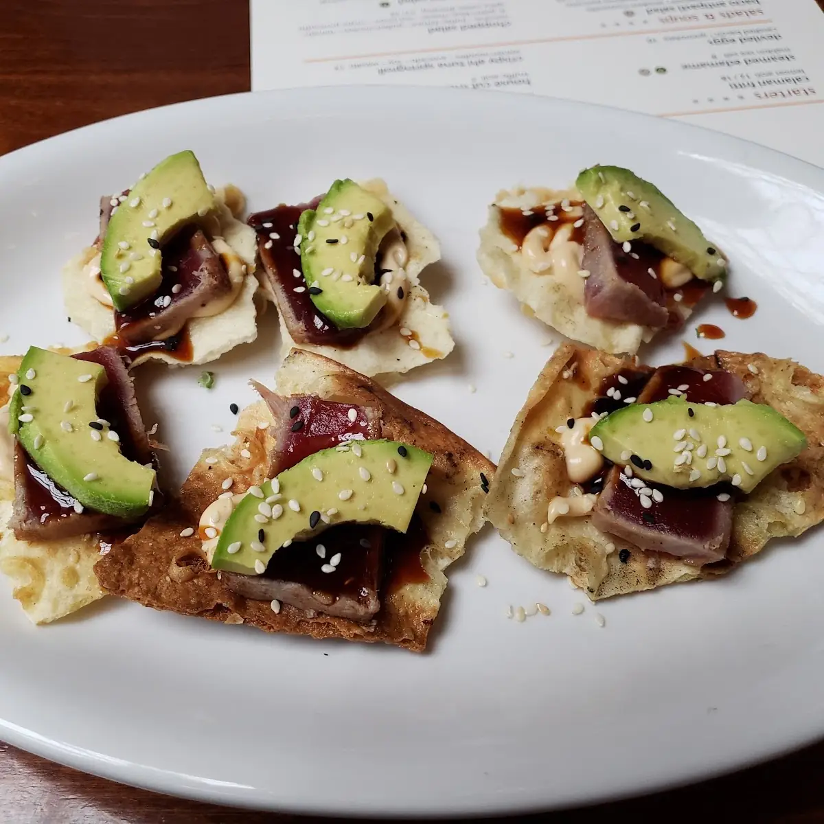 Ahi Tuna Crisps