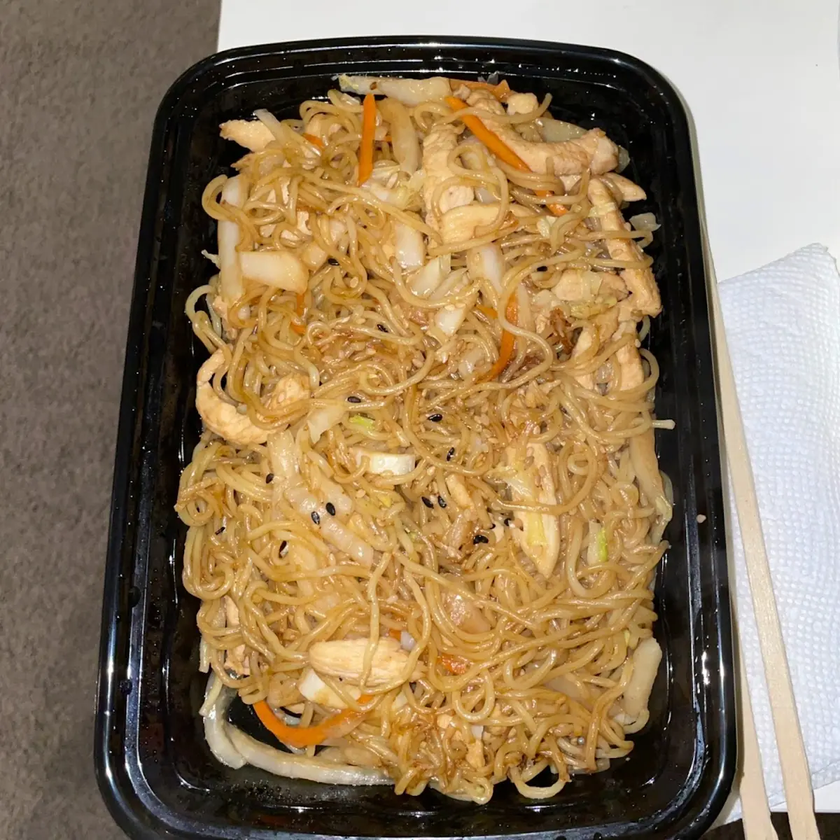 Chicken Yaki Soba