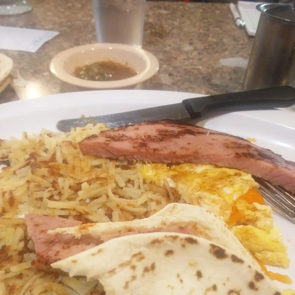 Ham and Eggs Any Style