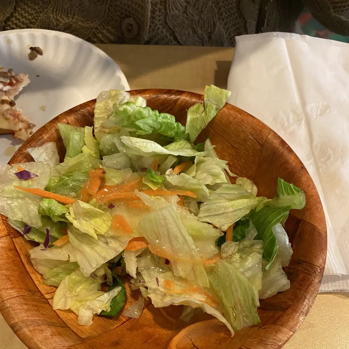 Side Salad with Italian Dressing