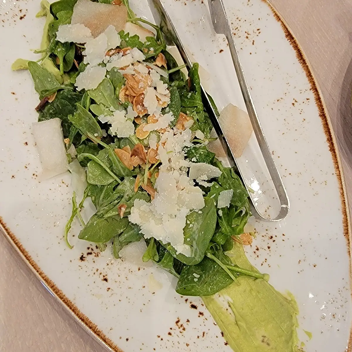 Spinach and Arugula Salad
