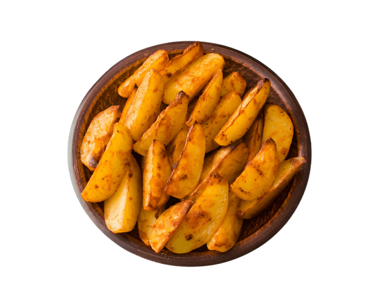 Spicy Potato Wedges, Mambo's Chicken & BBQ