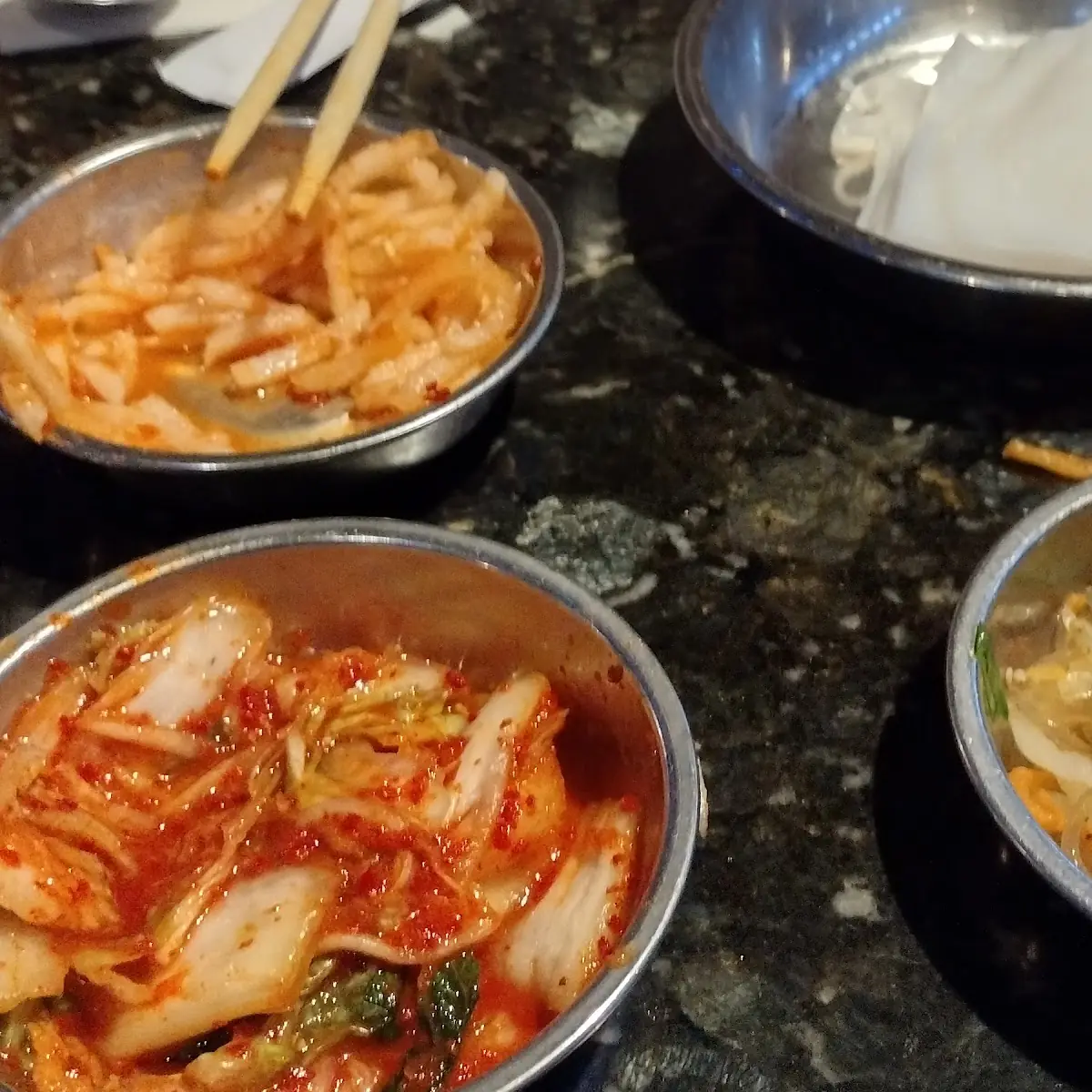 Korean BBQ Condiments