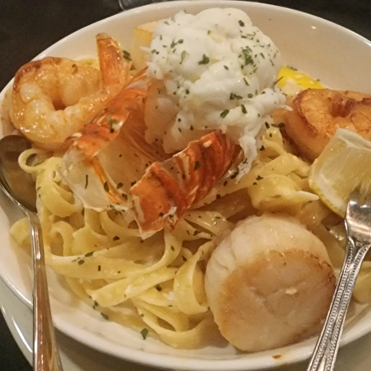 Shrimp Alfredo
