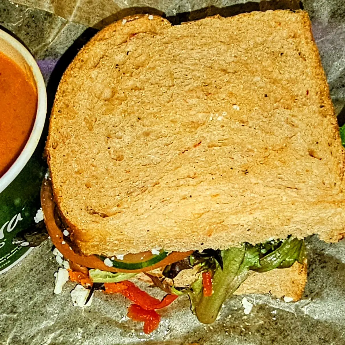 Mediterranean Veggie and Tomato Soup