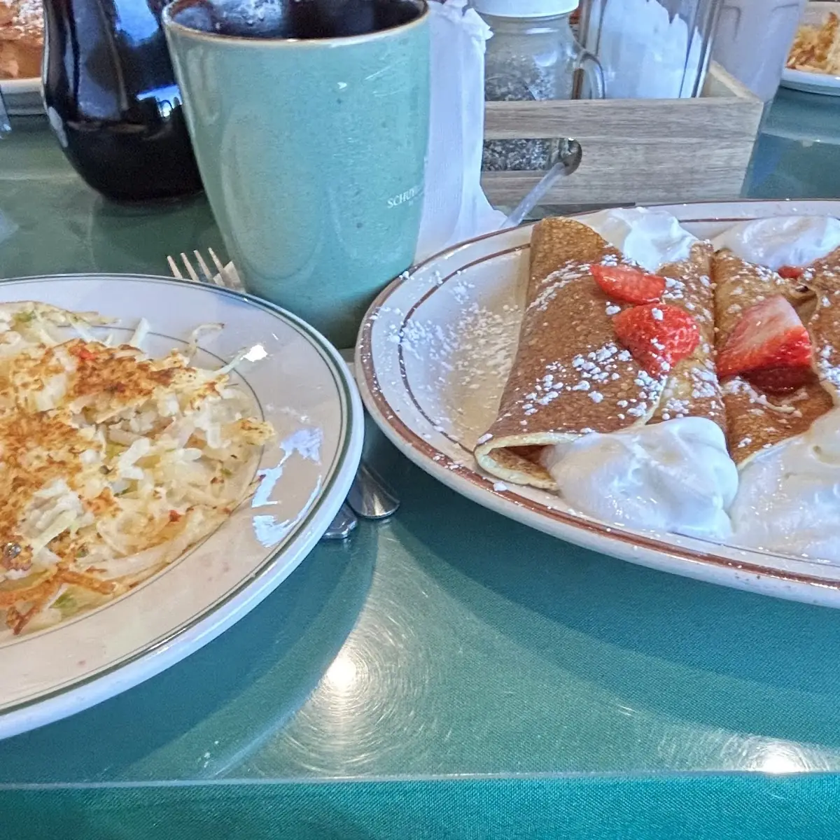 Plate of Hash Browns