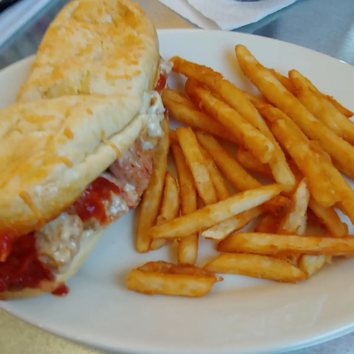 Garlic Chicken Sandwich Combo