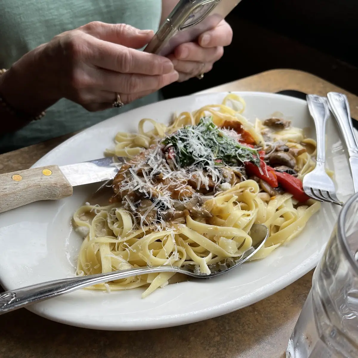 Chicken Pesto Capellini