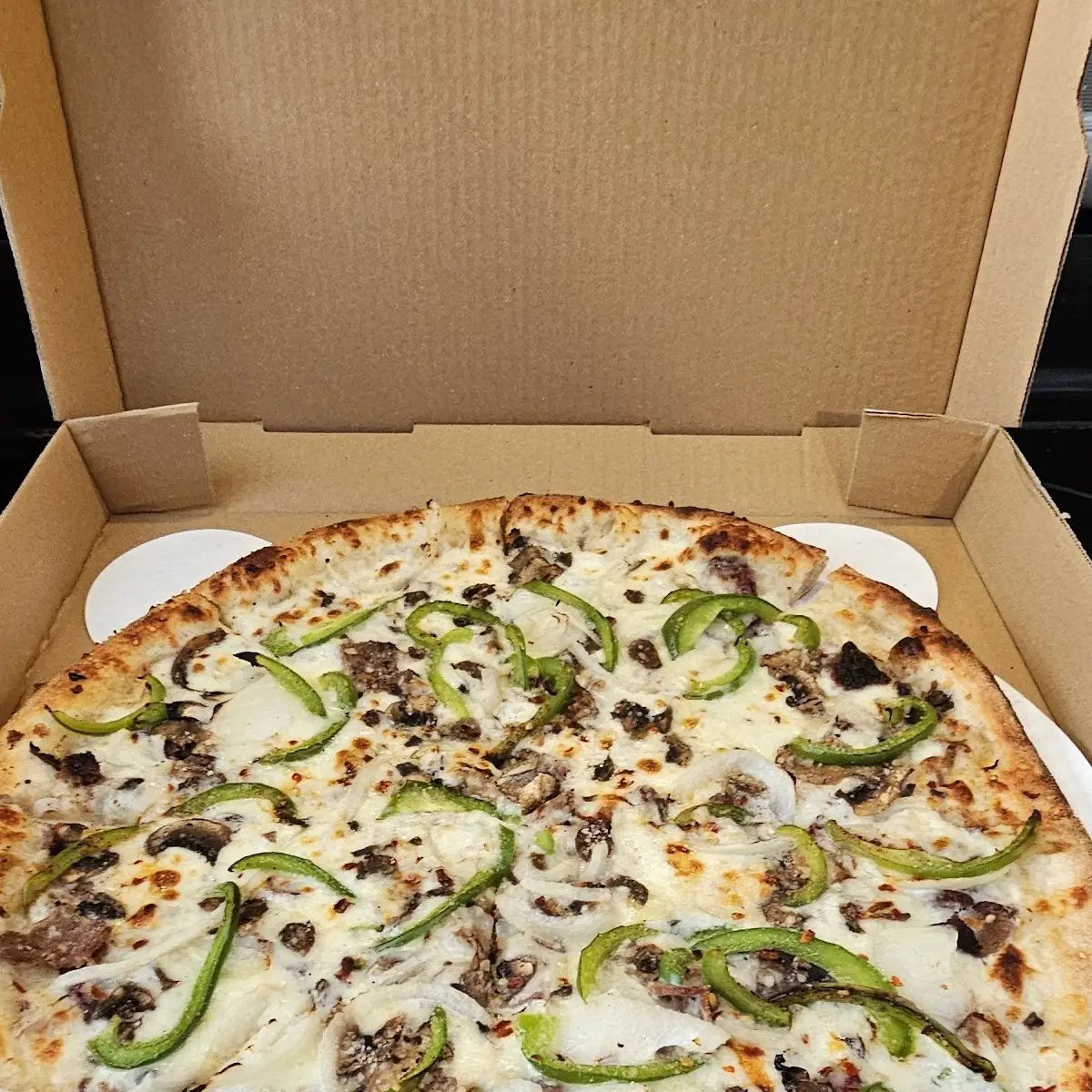 Philly Cheesesteak Pizza