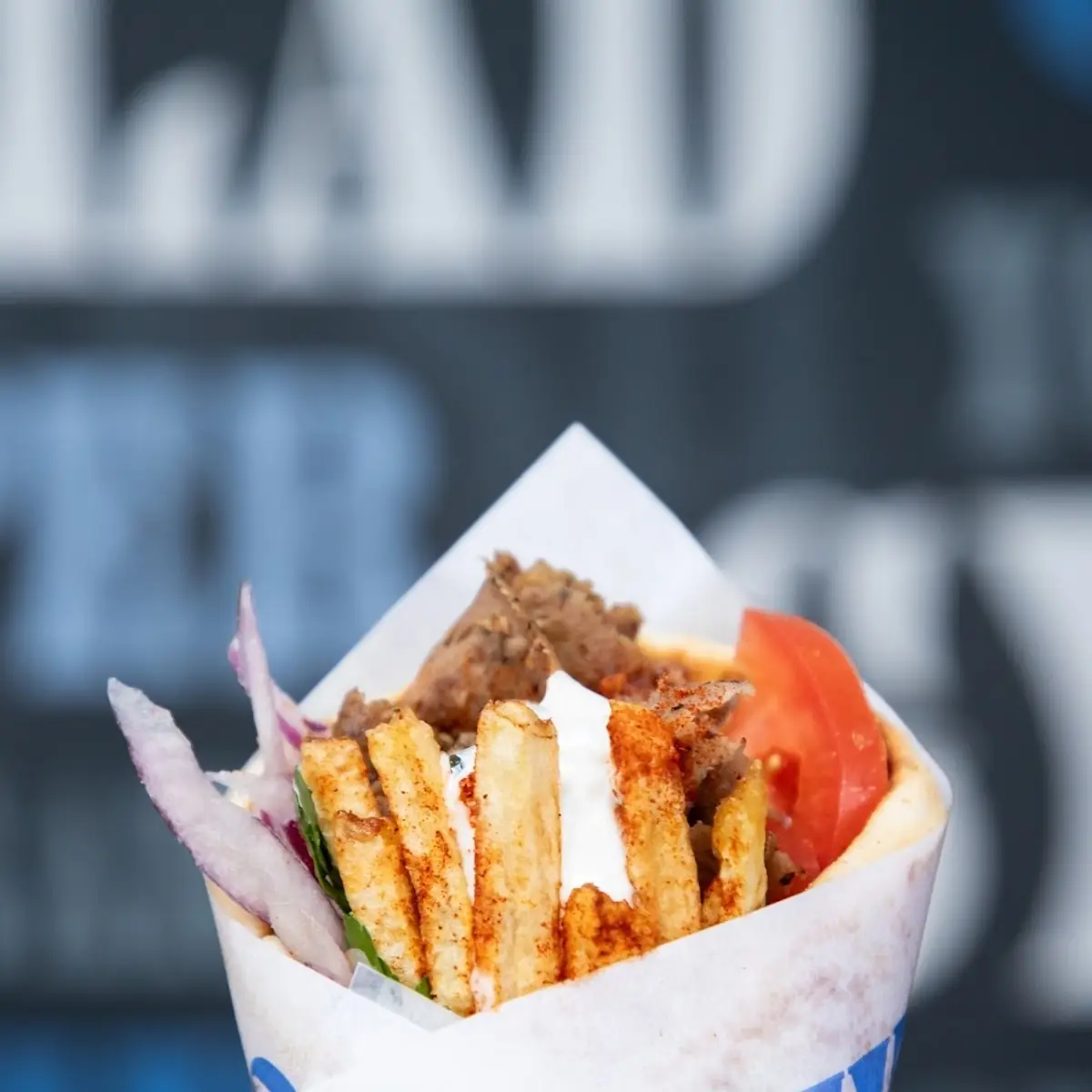 Pork Belly Gyro Pita