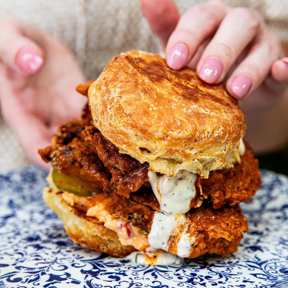 Spicy Chicken Biscuit
