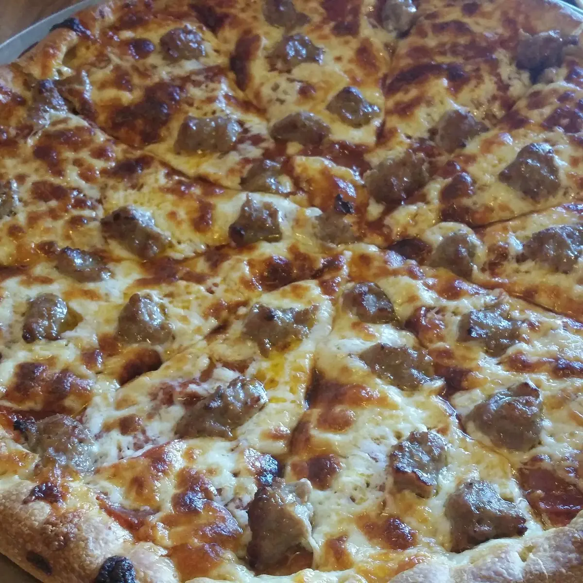 Pepperoni and Sausage Pizza