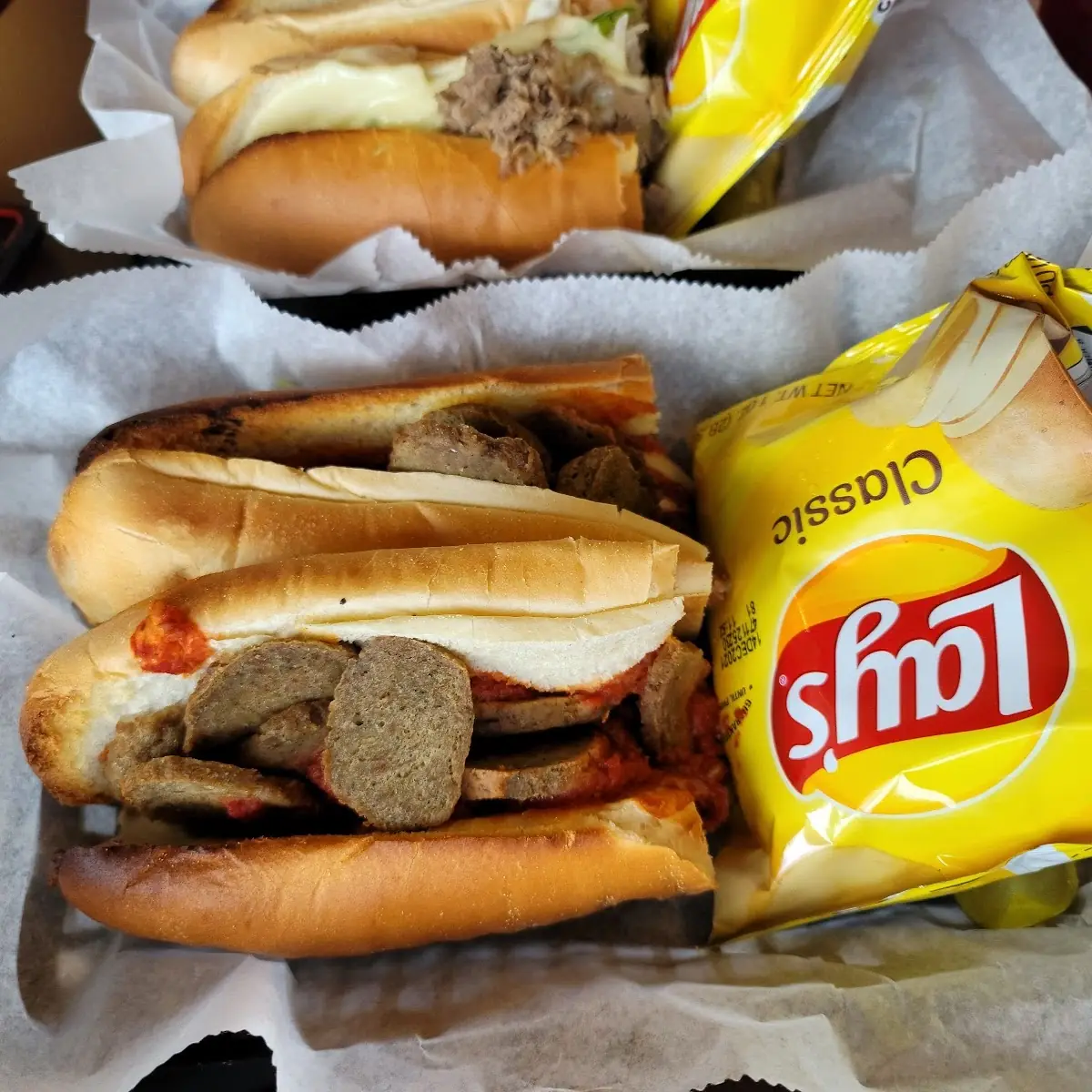 Sliced Meatball Sub