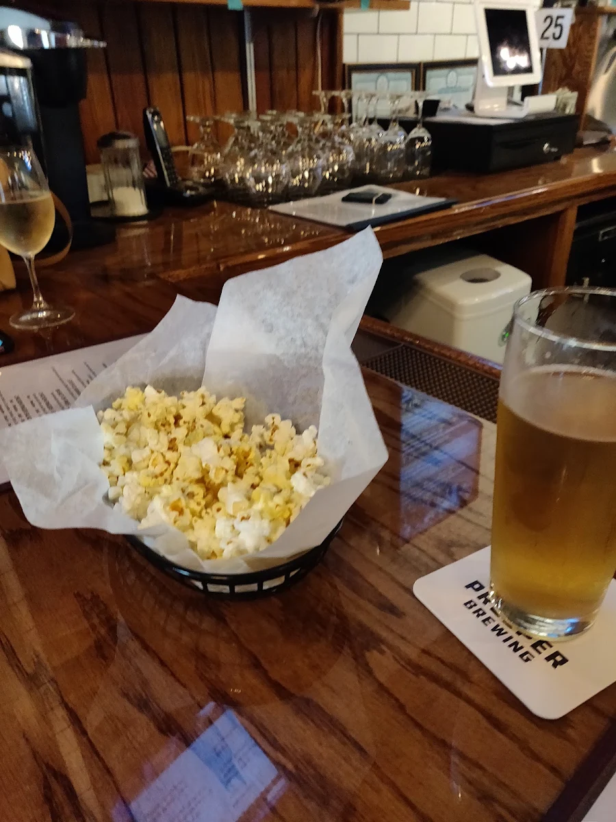 They Have a Popcorn Machine