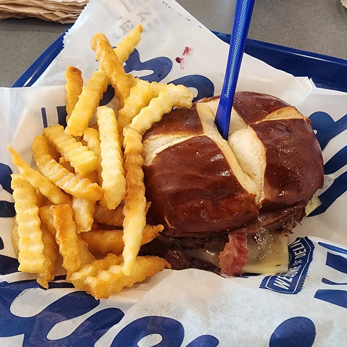 Peanut Butter Bacon & Jam Pub Burger