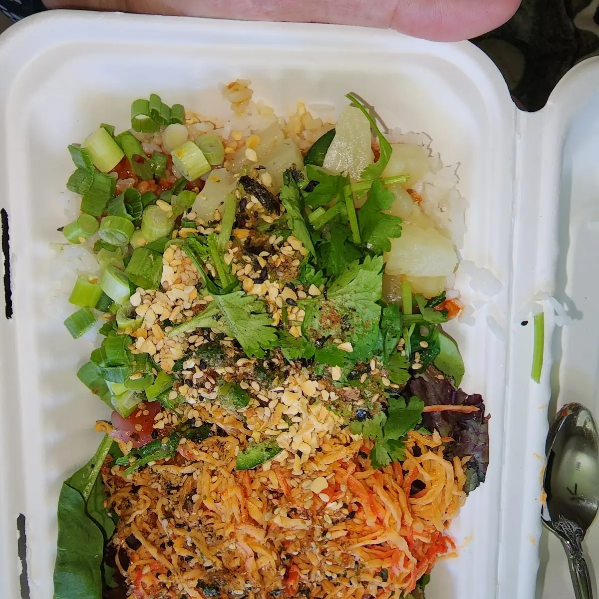 Custom Poke Ahi and Spicy Tuna