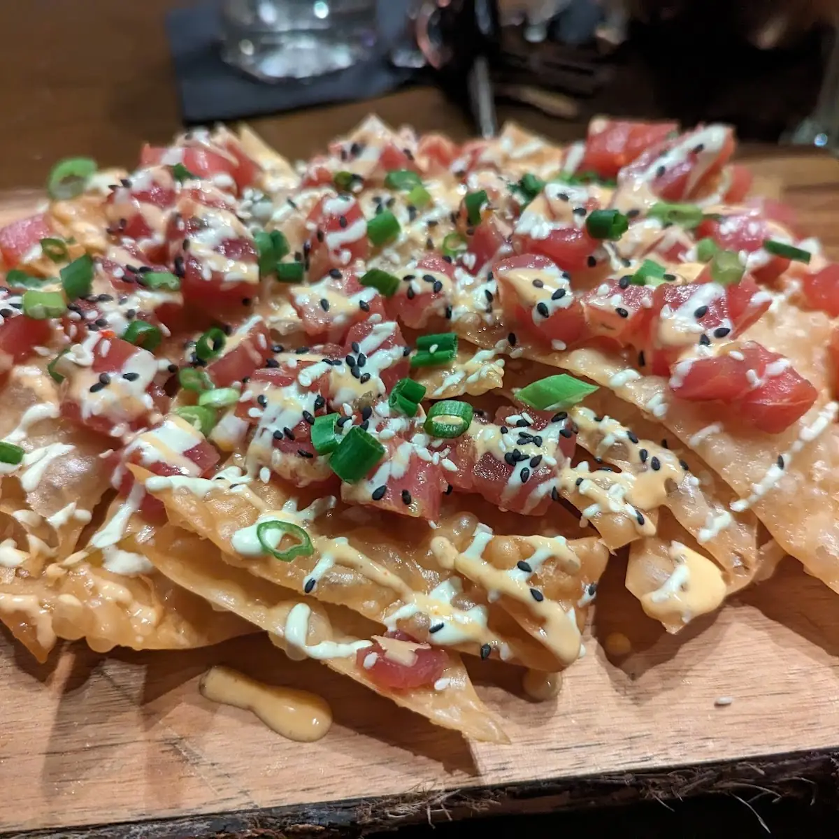 Ahi Tuna Nachos
