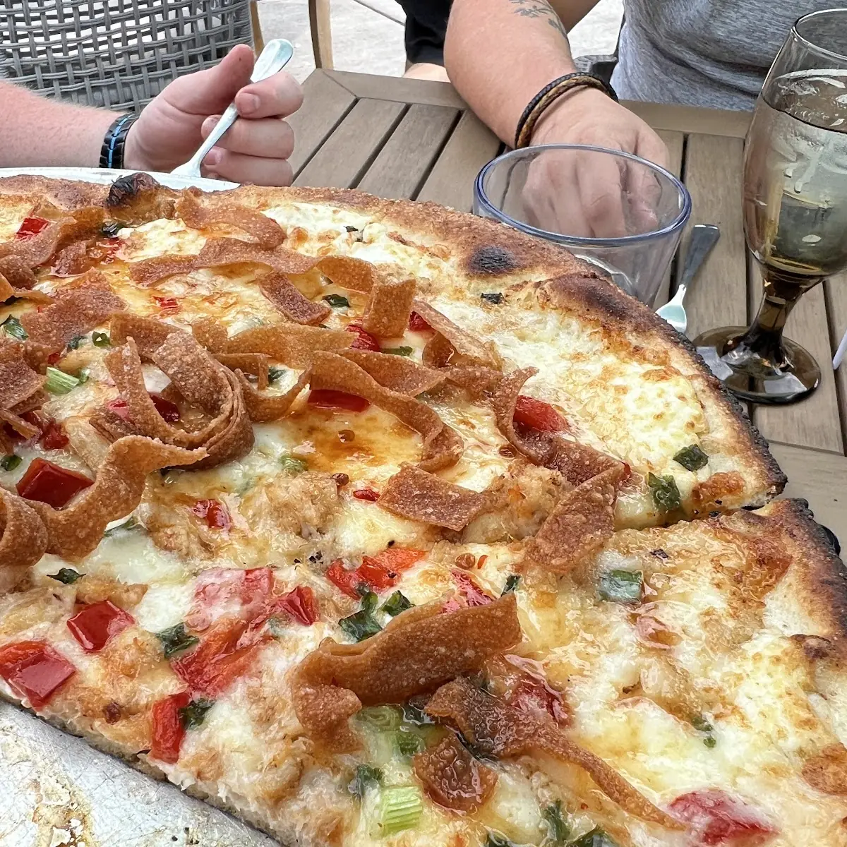 Crab Rangoon Pizza