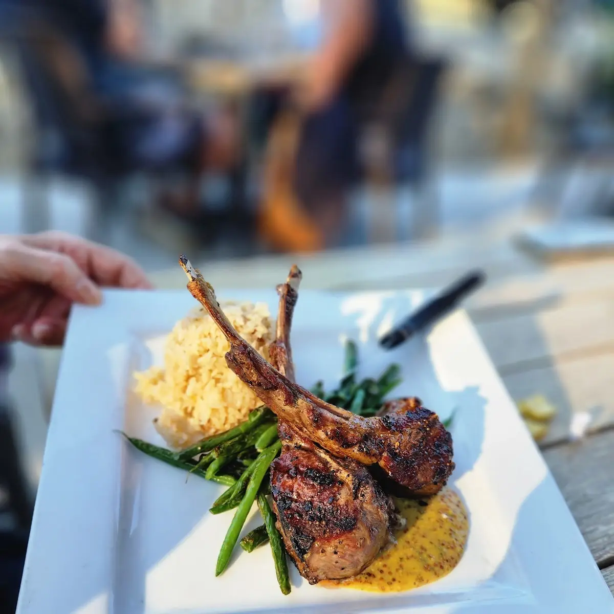 Fire Roasted Lamb Chops