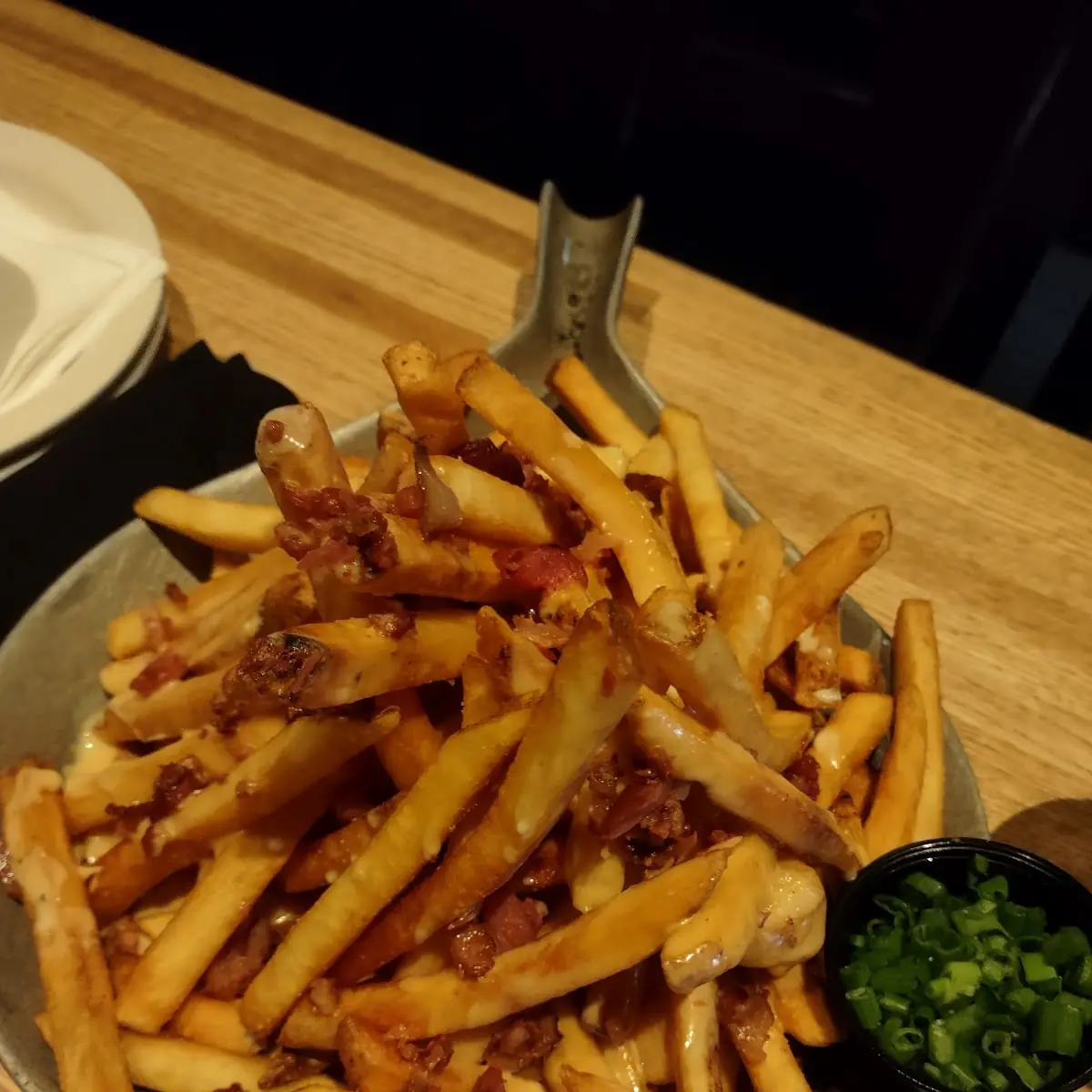 Cheese Fries with Bacon