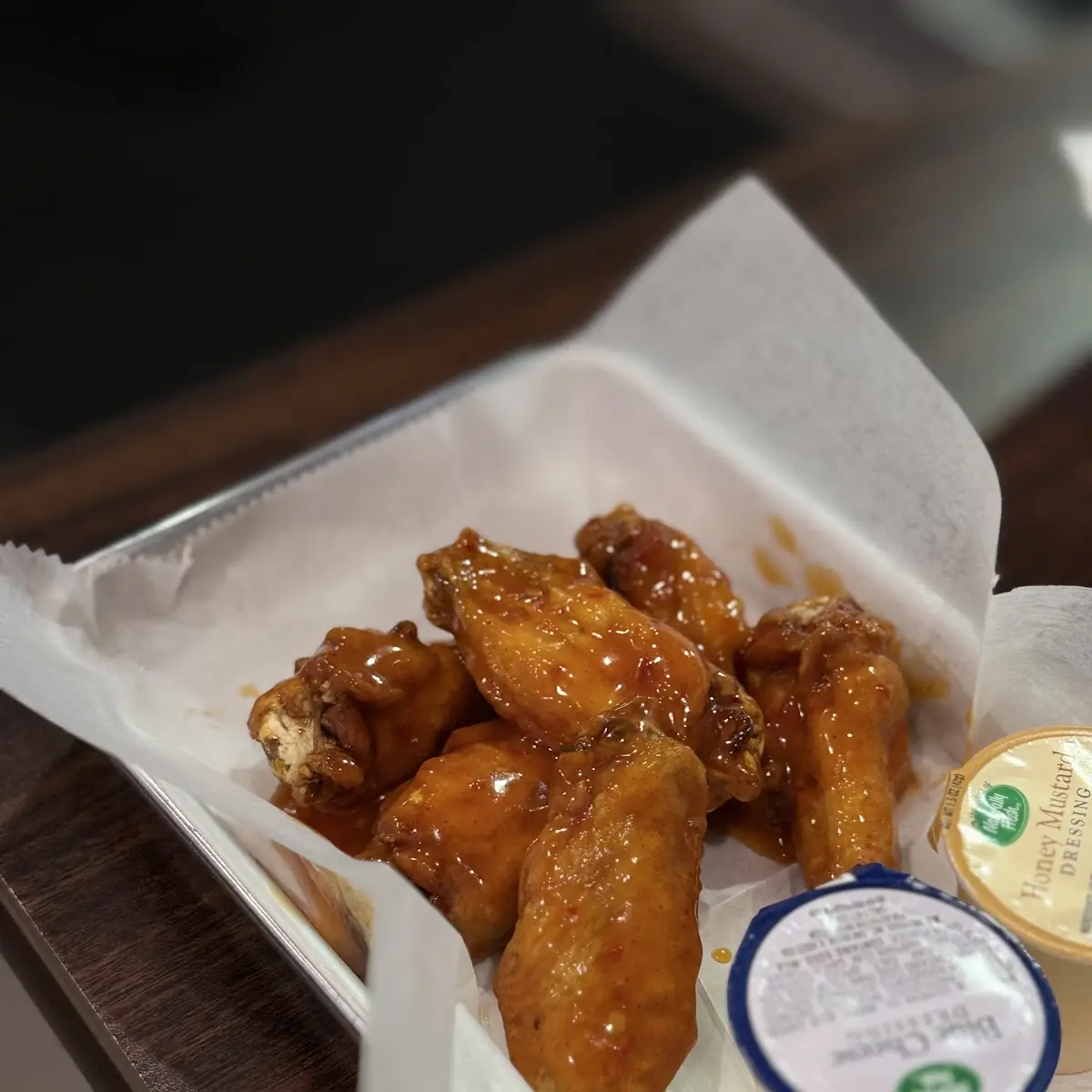 Halal Chicken Wings with Ranch Dipping