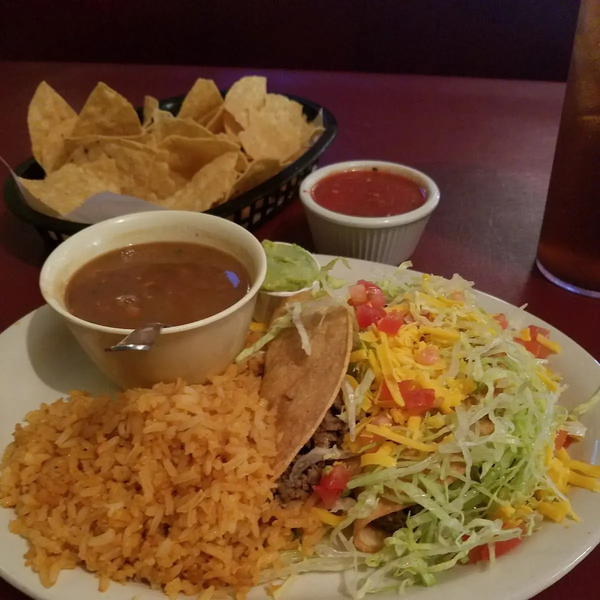Crispy Taco Plate
