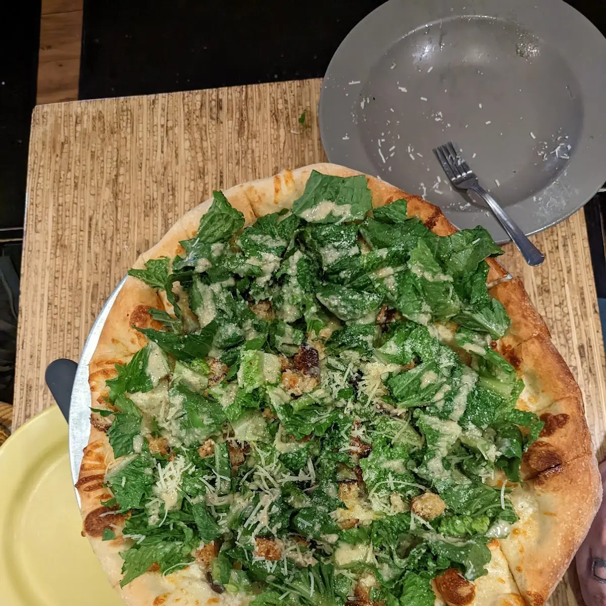 Caesar Salad Pizza