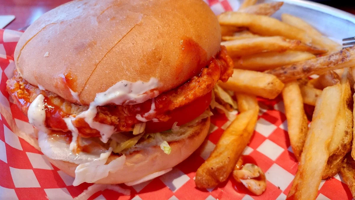 Buffalo Chicken Sandwich, Chuck's Roadhouse Bar and Grill