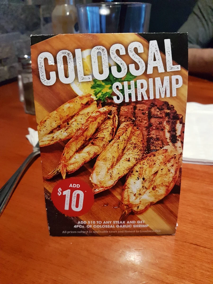 Colossal Shrimp, Chuck's Roadhouse Bar and Grill