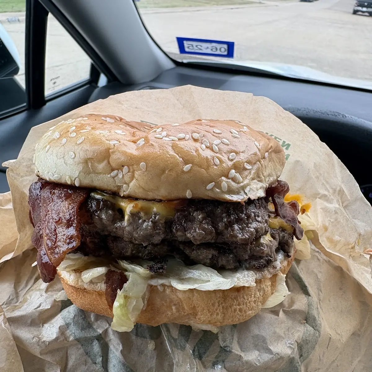 Bacon Double Cheeseburger