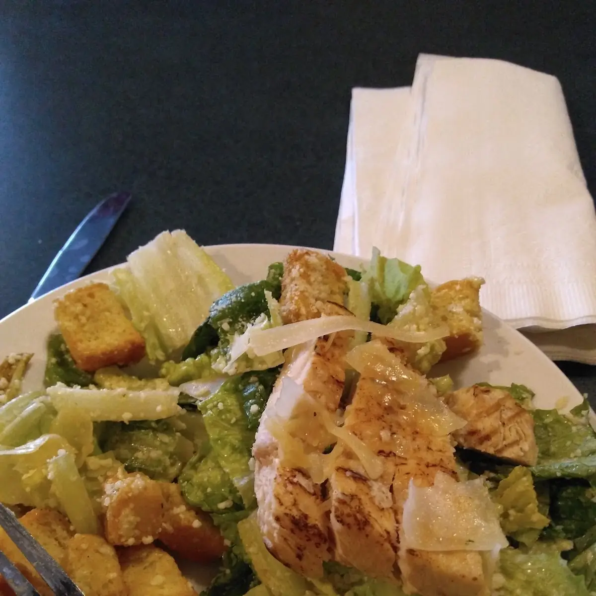 Ceaser Salad with Grilled Chicken