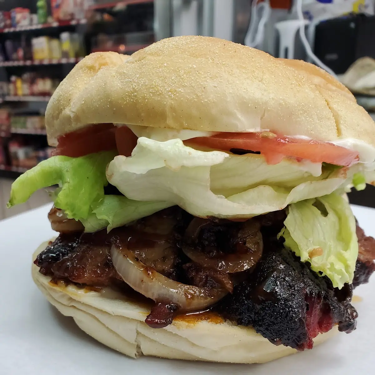 Chopped BBQ Sandwich