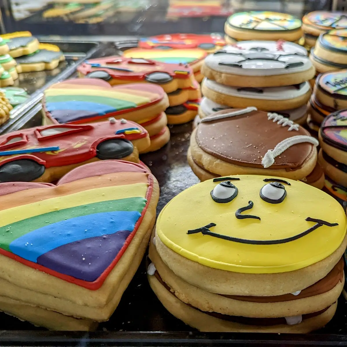 Smiley Face Sugar Cookie