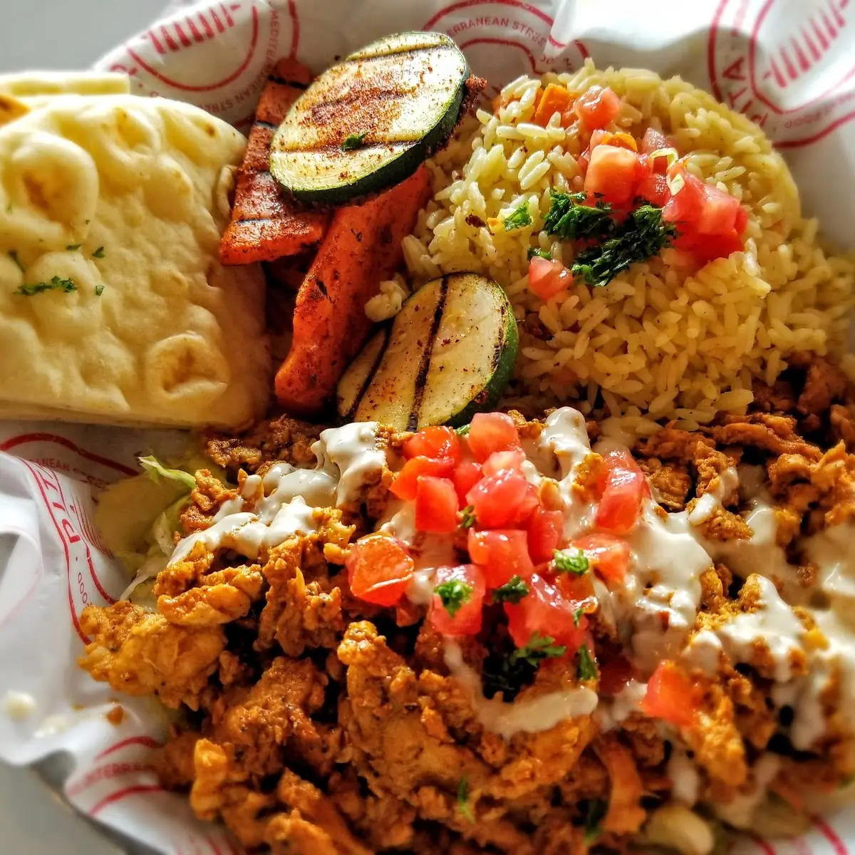 Chicken Shawarma Platter