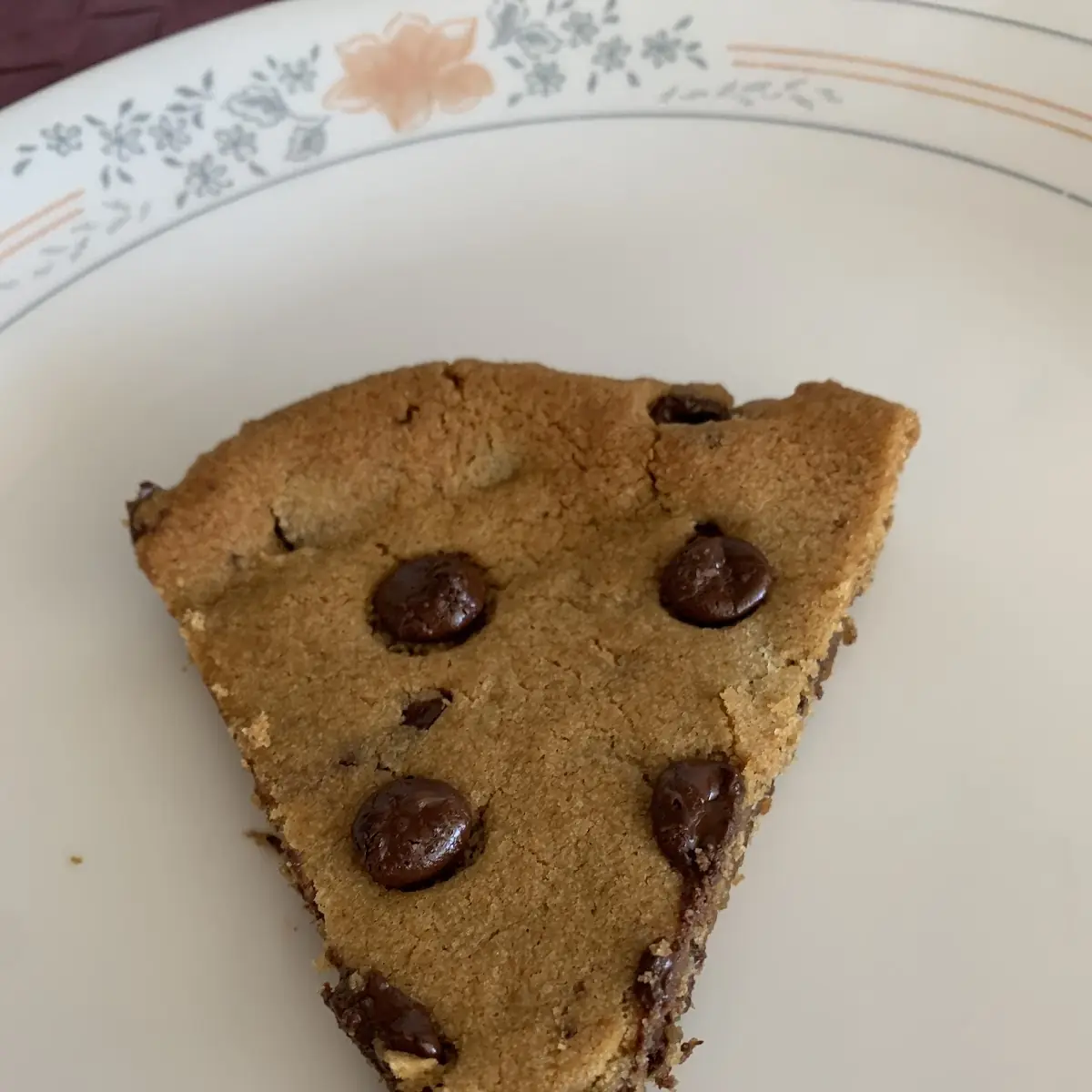 Cookie Pizza Slice