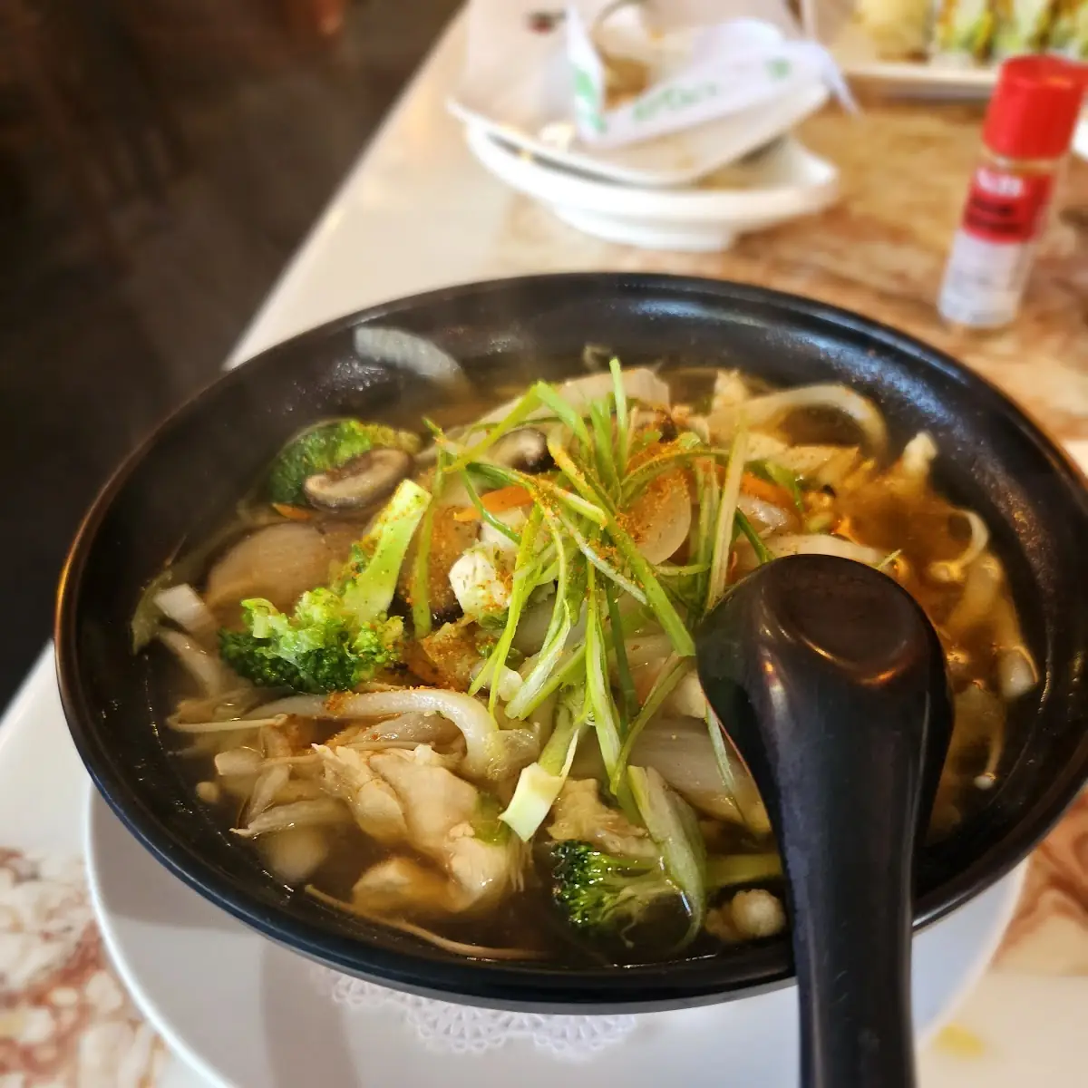 Chicken Udon Soup