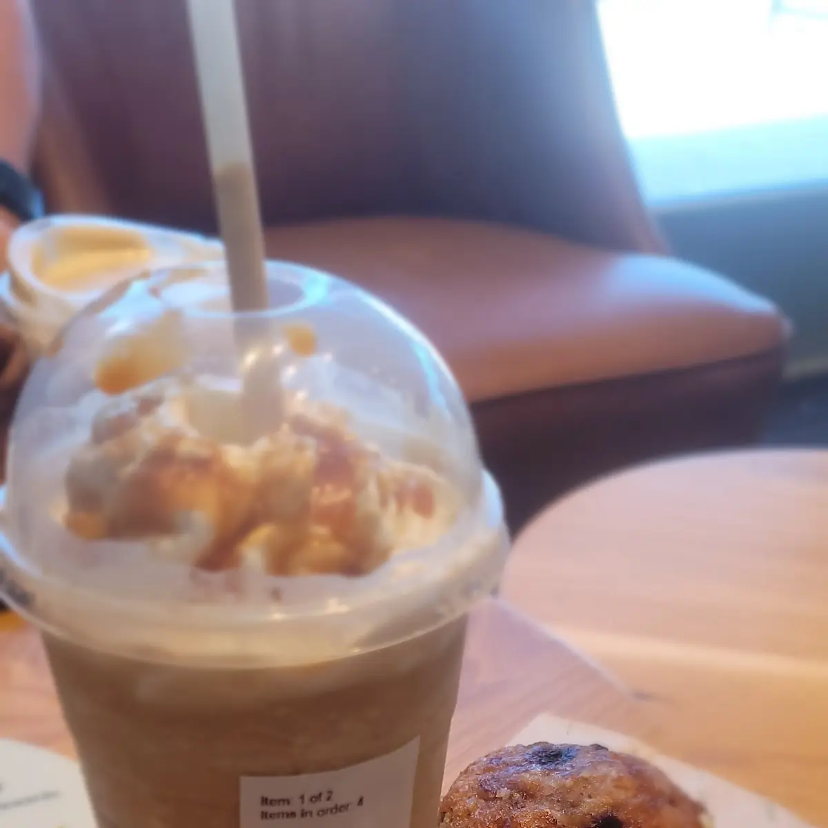 Caramel Ribbon Crunch Frappuccino Blended Beverage