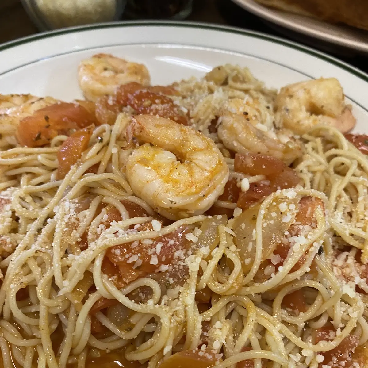 Angel Hair & Shrimp