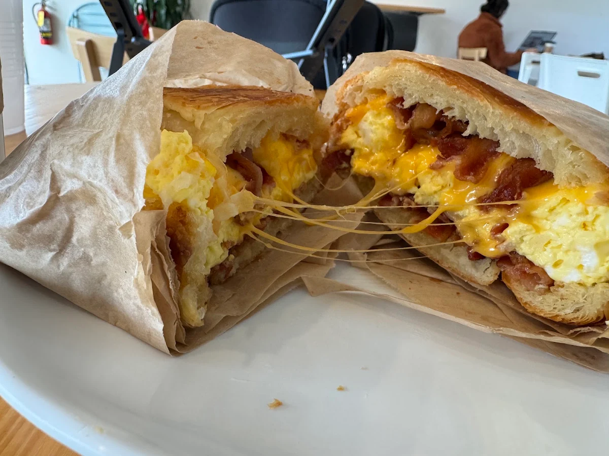 Bacon Egg and Cheese Croissant